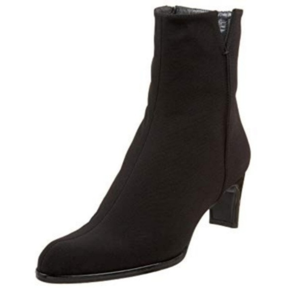 Stuart Weitzman Shoes - Stuart Weitzman Gore-Tex Patent Kitten Heel Boot